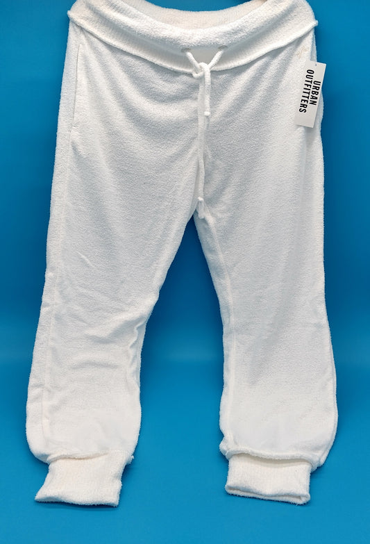 Womens Sweatpants. Size S. Elevate your casual wardrobe with the Urban Outfitters Women's Sweatpants in white.