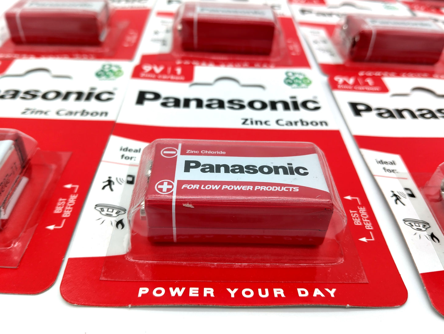 Panasonic Battery 9V. 12 Pcs. Ensure your high drain devices are always powered and ready to go with Panasonic 9V Batteries.