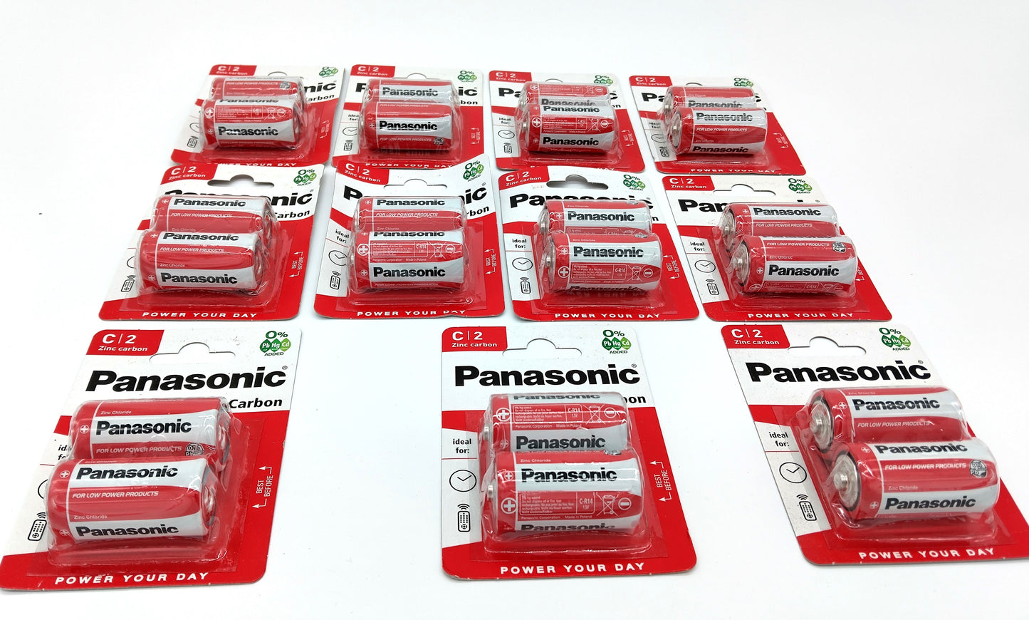 Panasonic Battery R14. 22 Pcs. Keep your devices running smoothly with Panasonic R14 Batteries.