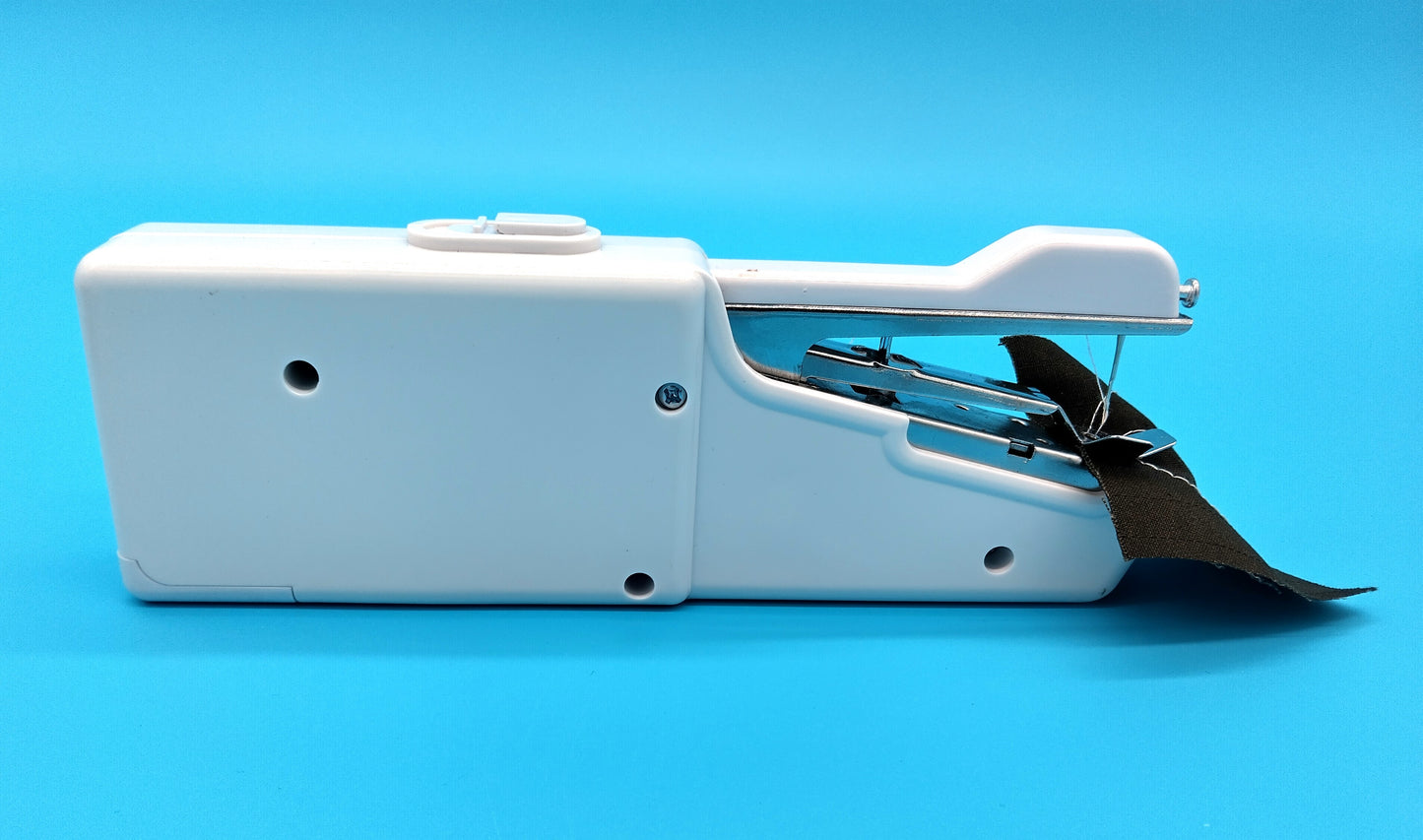 The Handheld Sewing Machine. Perfect for quick repairs, DIY projects, and on-the-go sewing needs.