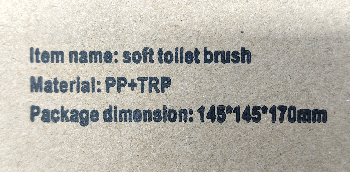 Soft Toilet Brush. Enjoy the perfect combination of efficiency, hygiene, and style.