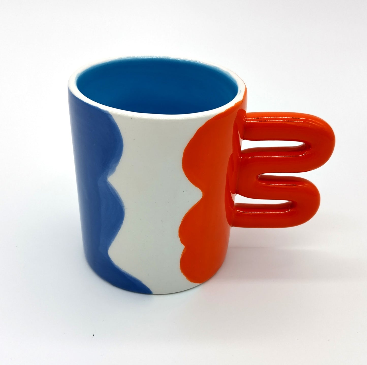 Hand-Painted Mug. Enjoy your favorite drinks with the unique and artistic Hand-Painted Mug.