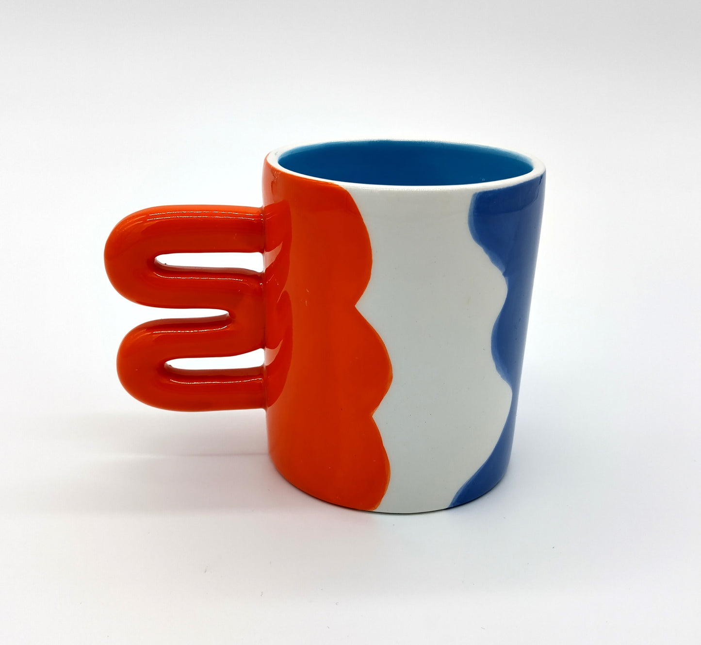 Hand-Painted Mug. Enjoy your favorite drinks with the unique and artistic Hand-Painted Mug.