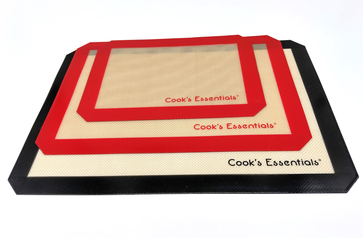 Silicone Baking Mat. 3 Pcs. Perfect for achieving professional results with minimal effort.