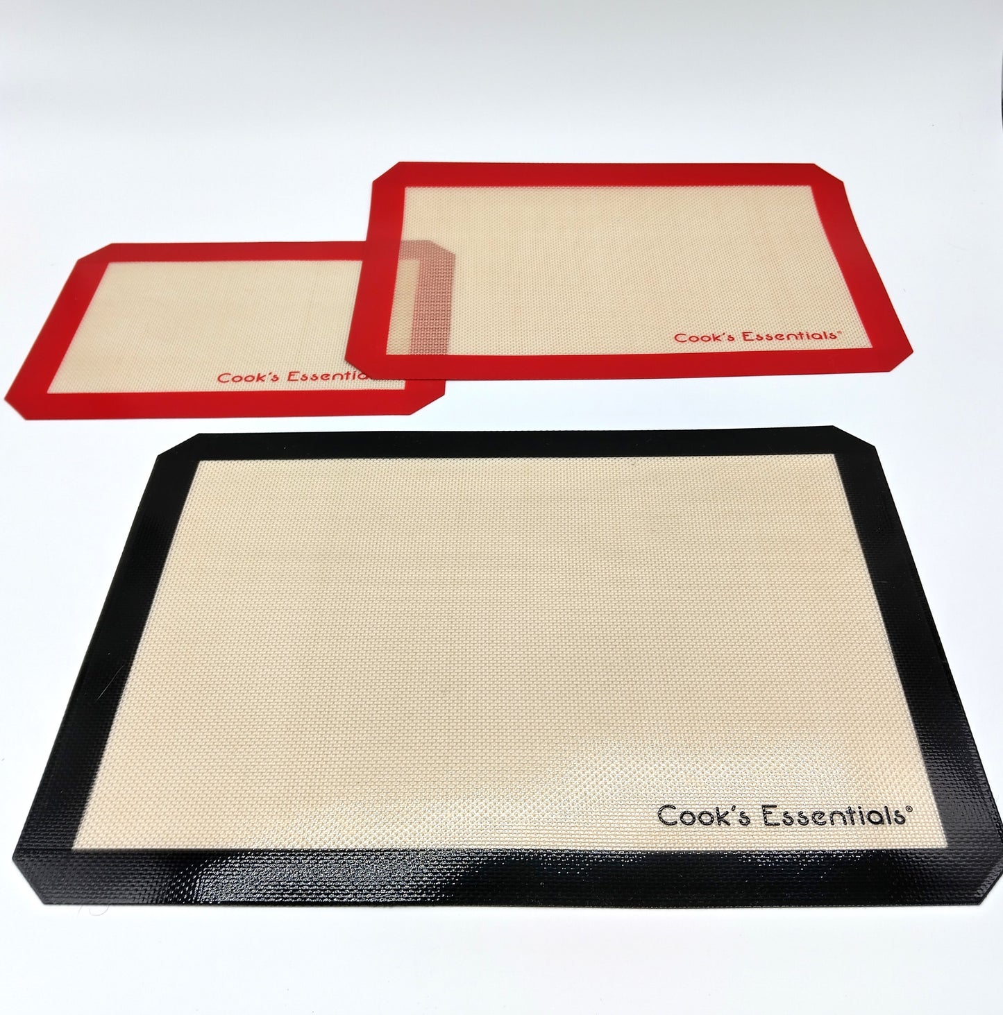 Silicone Baking Mat. 3 Pcs. Perfect for achieving professional results with minimal effort.