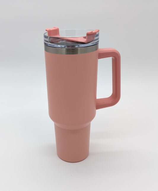 Travel Mug. 1200ml. Pink. Perfect for maintaining the temperature of your beverages, whether at home, in the office, or on the go.