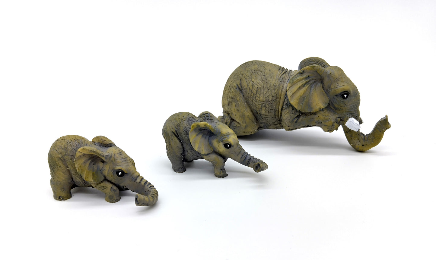 3 Piece Small Elephant. Add a touch of charm and elegance to your home or office with our 3 Piece Small Elephant Decor Set.