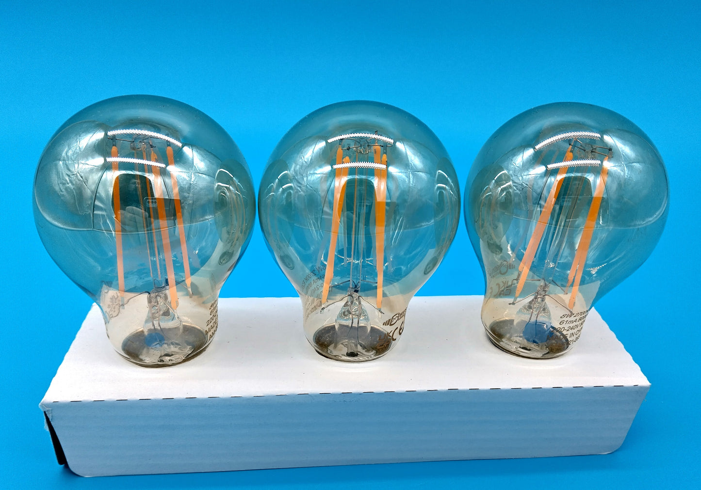 Led Filament Bulbs. 3 Pack. Upgrade your lighting with these efficient and long-lasting LED Filament Bulbs.