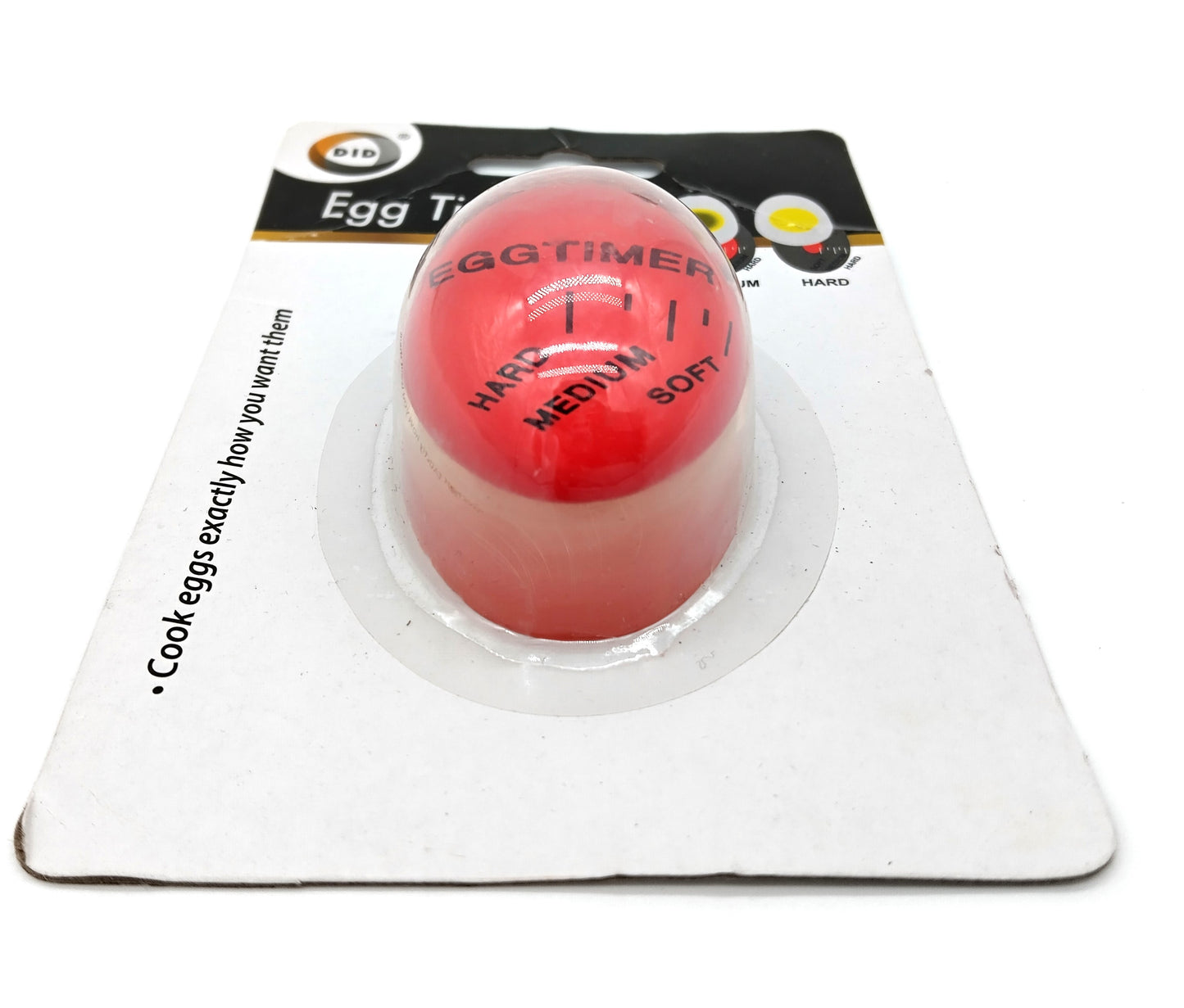 Egg Timer. Enjoy perfectly cooked eggs every time with the Heat Sensitive Colour Changing Egg Timer.