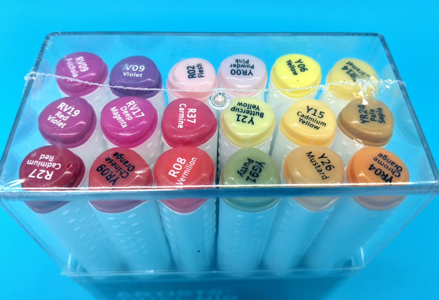 Markers. 18 Pcs. Enhance your artistic projects with the versatile and vibrant Artists Dual Nib Markers.