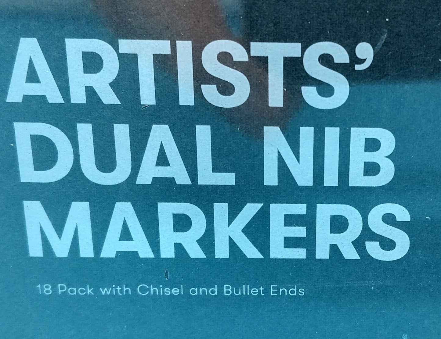 Markers. 18 Pcs. Enhance your artistic projects with the versatile and vibrant Artists Dual Nib Markers.