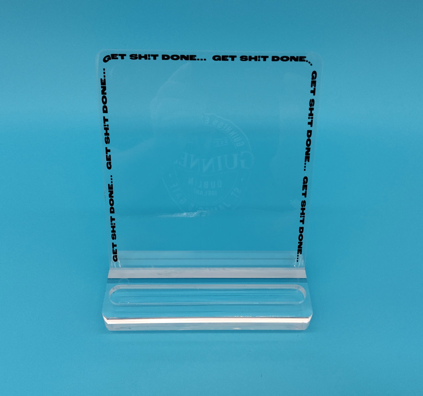 Acrylic Memo Stand. Upgrade your desk organization with our stylish and functional Acrylic Memo Stand.