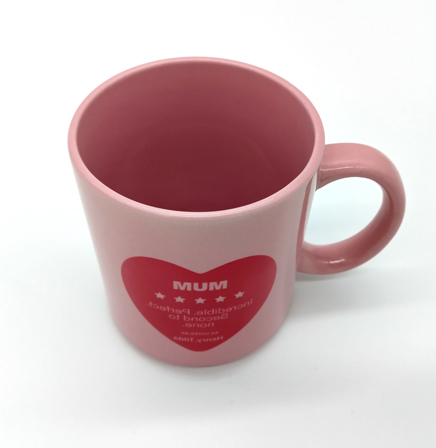 MUM Coffee Mug. Make your mum's day special with every coffee break by getting her this lovely MUM Coffee Mug. Perfect as a gift for Mother's Day,