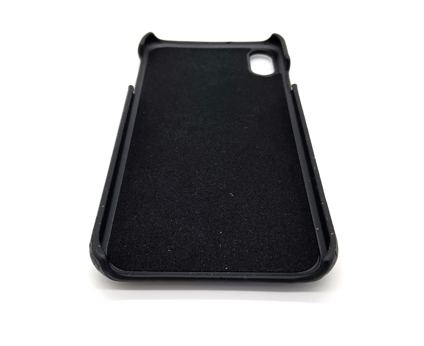 Phone Case with Cardholder. iPhone XS MAX. Black. Protect your iPhone XS MAX in style with this premium phone case featuring a convenient cardholder.