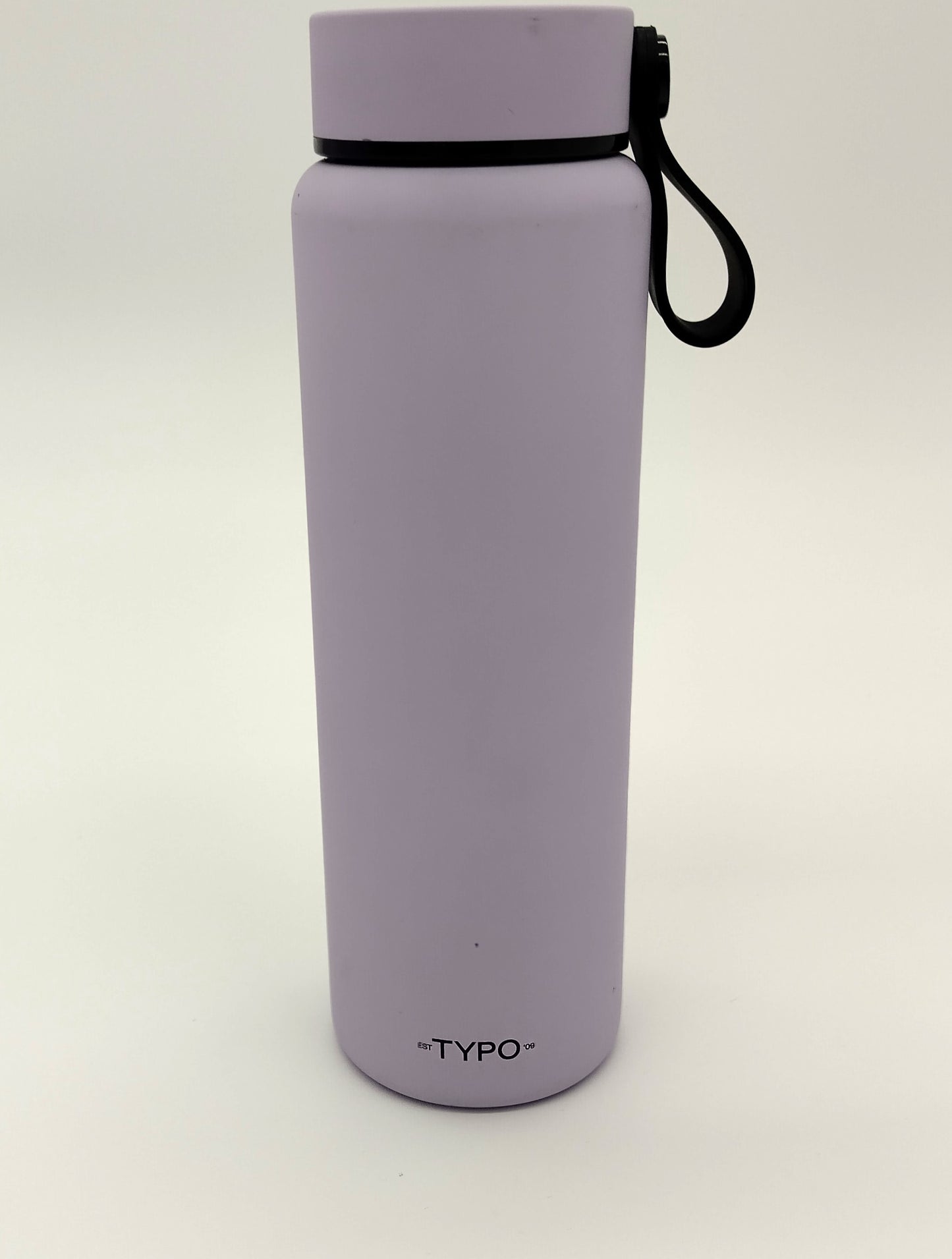 Hot or Cold Water Bottle. Stainless Steel. 500ml. Soft Lilac.