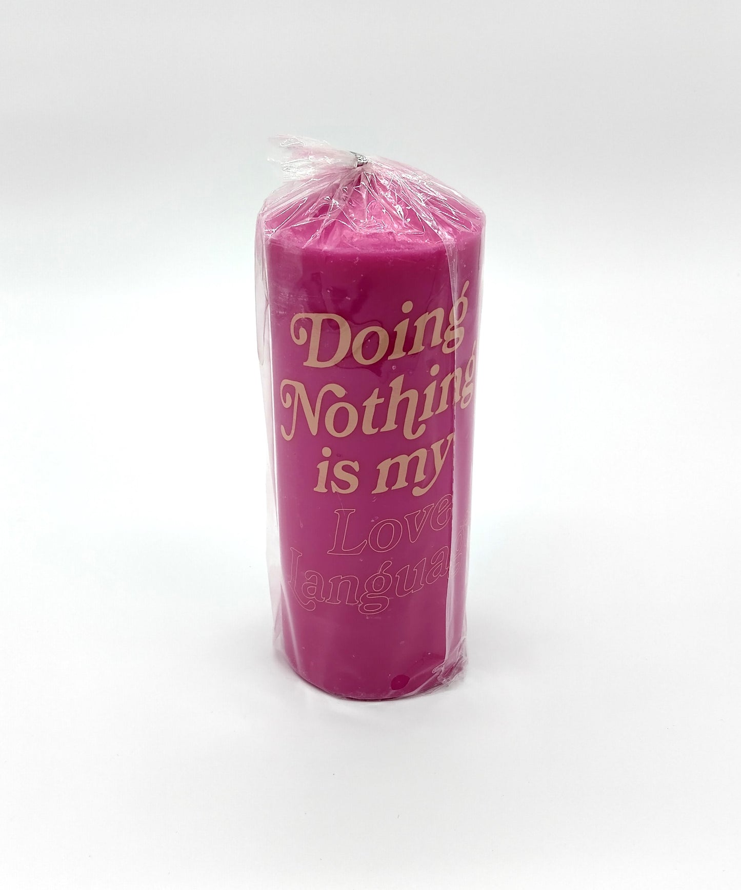 Pillar Candle. 20cm. Pink. Bring warmth and elegance to your home with our Pink Pillar Candle.