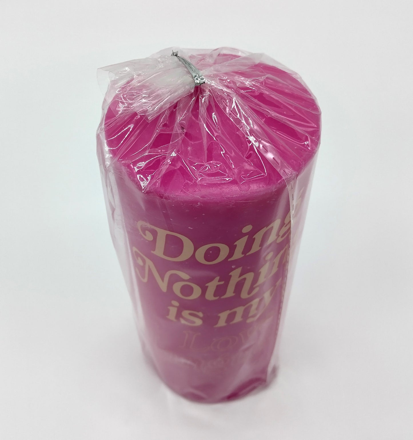 Pillar Candle. 20cm. Pink. Bring warmth and elegance to your home with our Pink Pillar Candle.