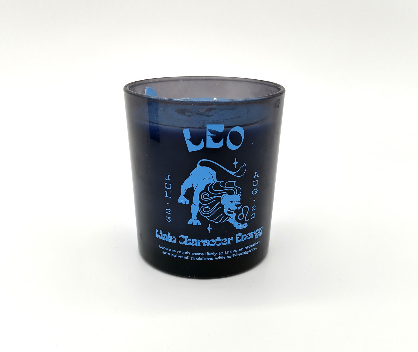 Zodiac Candle. LEO. Illuminate your space with the majestic charm of our Leo Zodiac Candle.