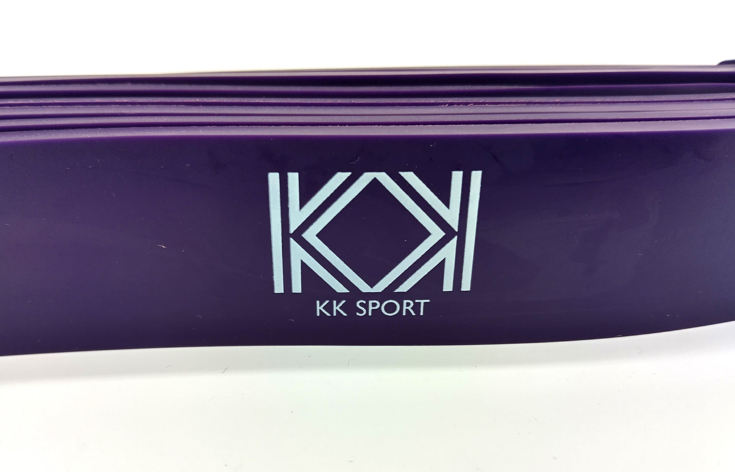 KK Sport Resistance Band. Purple. Add this Resistance Band / Pull-Up Band to your workout arsenal for versatile and effective strength training.