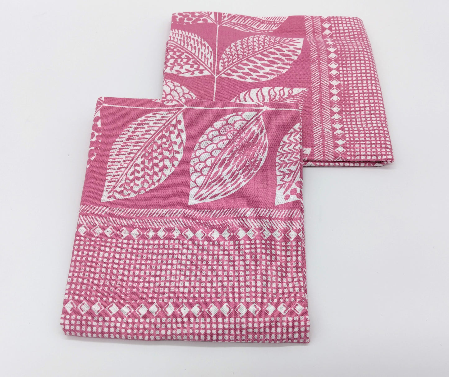 Leaf Print Pillow Cases. 2 Pcs. Add a touch of elegance and nature to your home with these Leaf Print Pillow Cases.