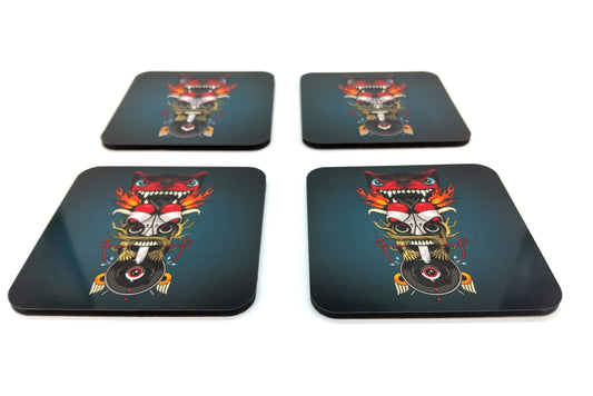 Set of 4 Coasters. Enjoy the perfect blend of style, functionality, and protection.