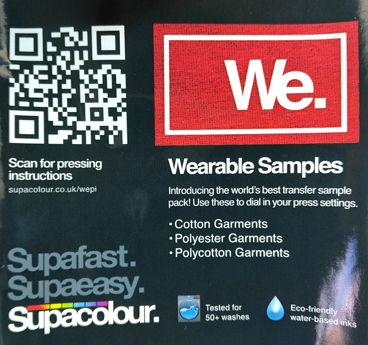 T-shirts Heat Transfer Sheets. WE. Perfect for creating personalized, vibrant designs on a variety of fabric items.