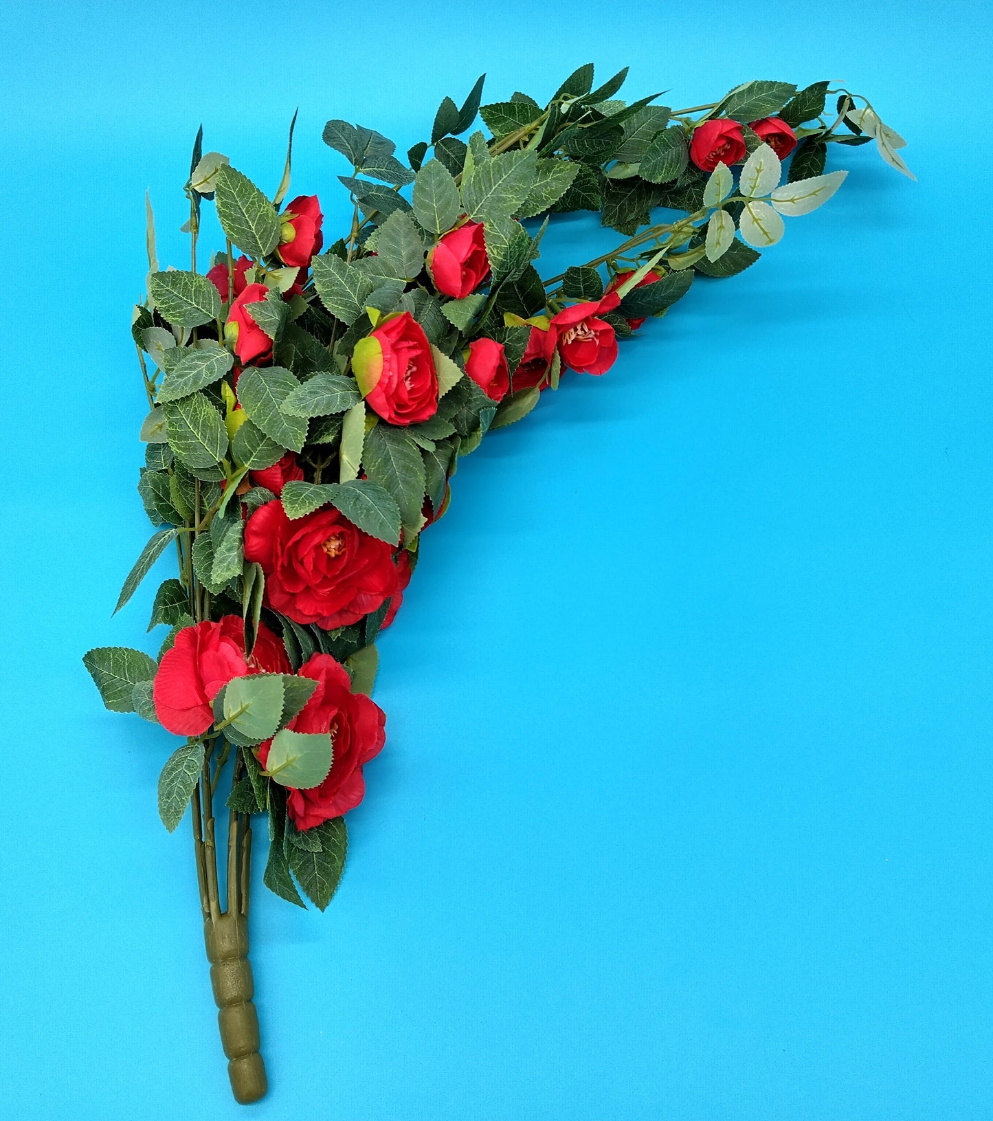 Artificial Red Rose Flowers. 70cm. Timeless Elegance for Any Setting.