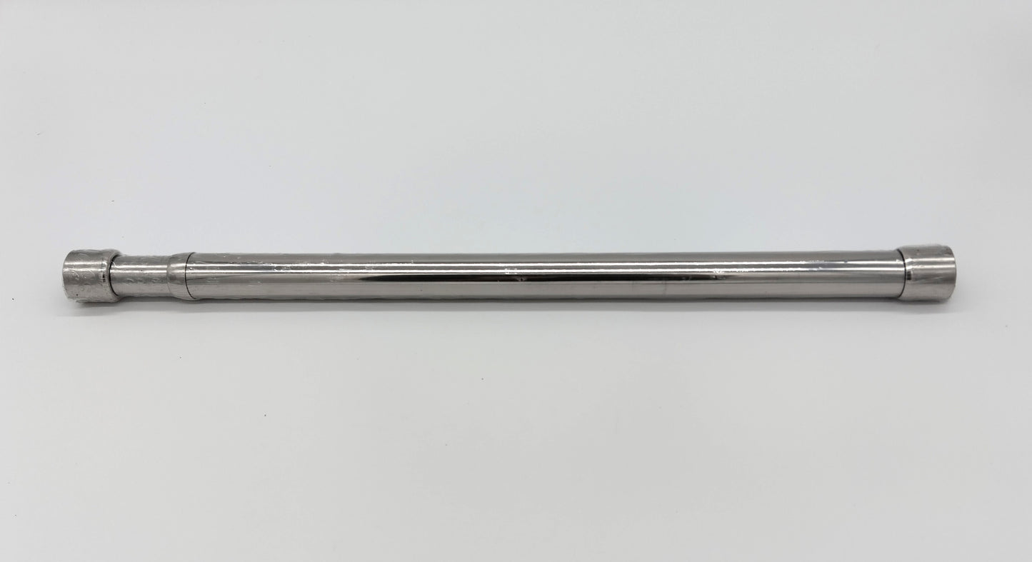 Stainless Stell Wardrobe Rail Extendable. 47-80cm.