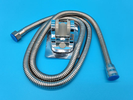 Shower Hose, Silver Set. 150cm. Upgrade your shower with our Universal Shower Hose,