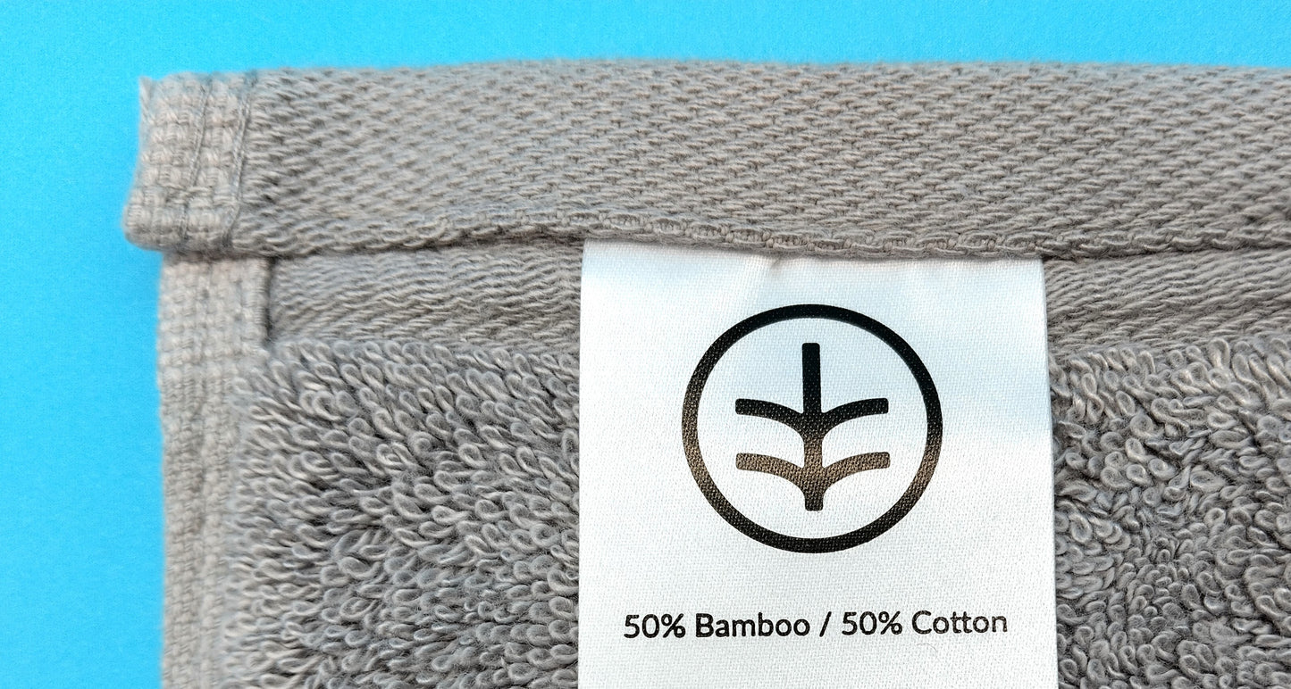 Luxury Bamboo Hand Towel. Upgrade your bathroom experience with the Luxury Bamboo Hand Towel.