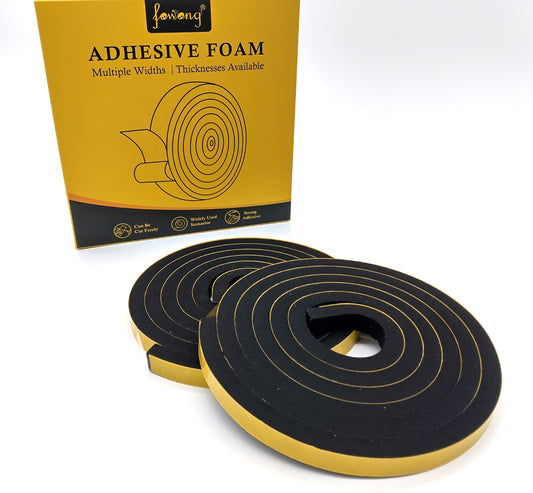 2 Rolls Adhesive Foam. Enhance your home’s energy efficiency and comfort with our 2 Rolls Foam Insulation Tape Self Adhesive.