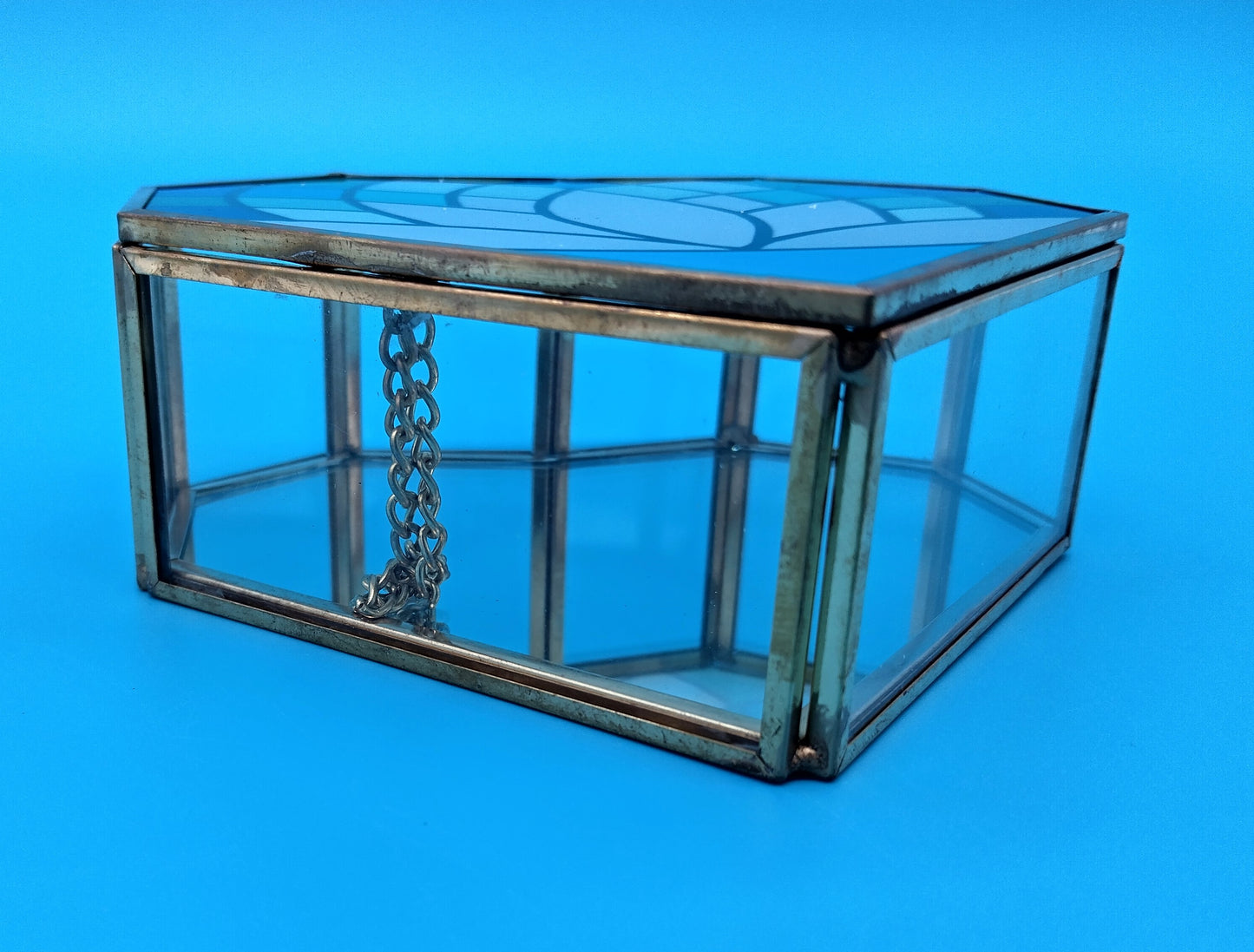 Jewelry Decorative Box Glass. Upgrade your jewelry storage with this elegant Glass Jewelry Decorative Box.