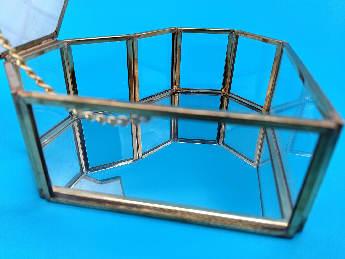 Jewelry Decorative Box Glass. Upgrade your jewelry storage with this elegant Glass Jewelry Decorative Box.