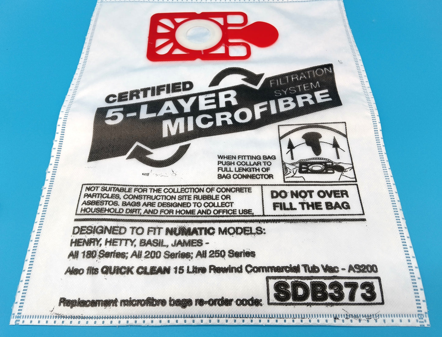 Microfibre Bags x 10. Numatic Hoover. Ensure your Numatic vacuum cleaner maintains optimal performance with these high-quality microfibre dust bags.