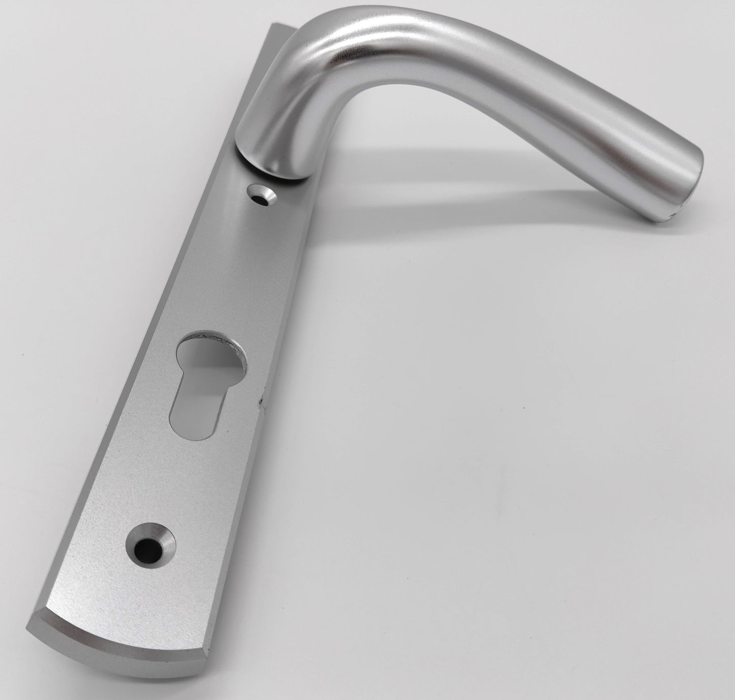 Right Hand Silver - Aluminium The Unsprung Levers and Moveable Pad.Transform your doors with our Right Hand Silver Aluminium