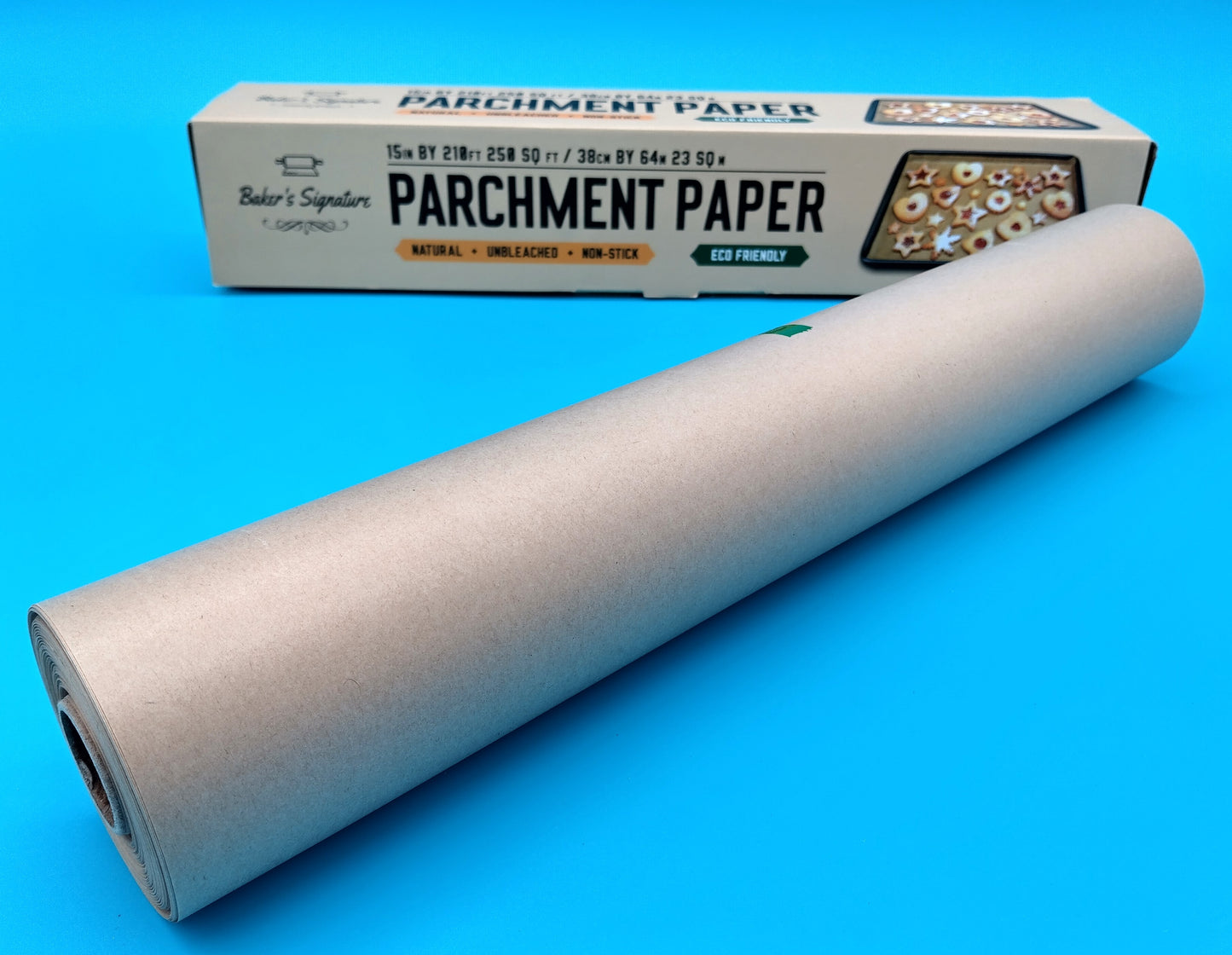 Eco Friendly Parchment Paper Extra Strong. Simplify your kitchen tasks with Baker’s Signature Baking Paper. Perfect for baking, cooking, and more.