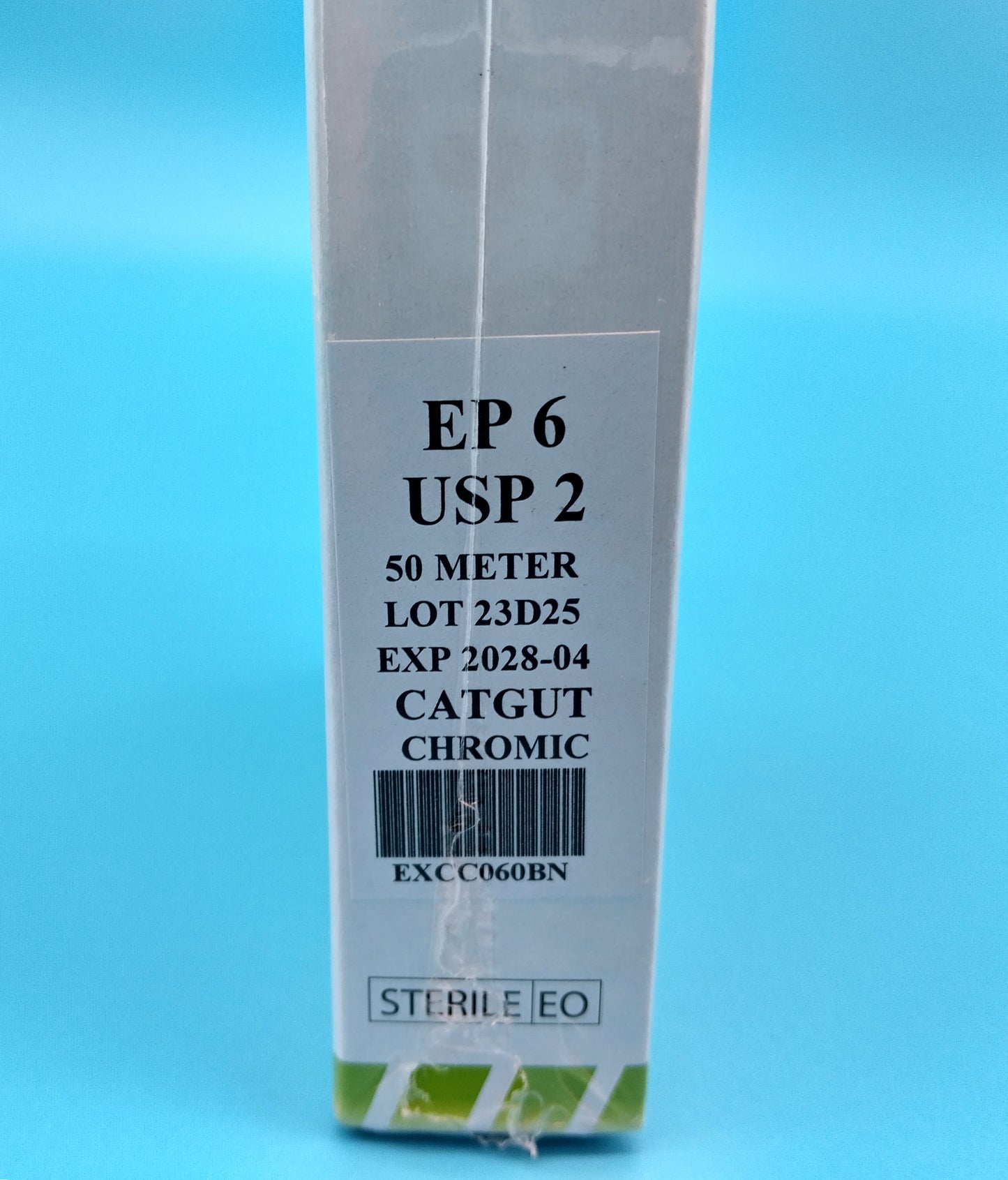 Veterinary Sutures. EP 6. USP 2. 50 Meter. Perfect for providing high-quality, reliable wound closure in veterinary surgical procedures.