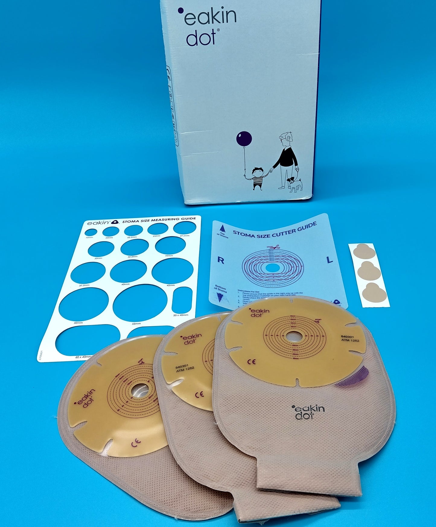 Drainable Ostomy Pouch Sample Pack. 3 Pcs. Don't wait, ensure your comfort and peace of mind with the Ostomy Pouch - Soft Convex.