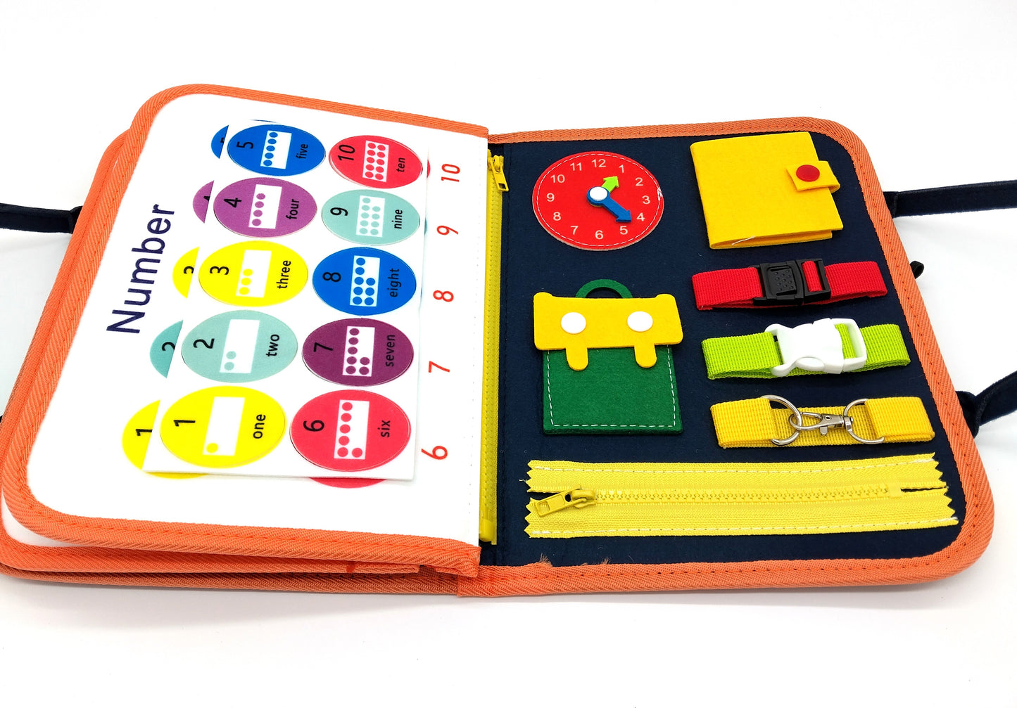 Todders Busy Board - Colorful Educational Toy for Children Ages 3+