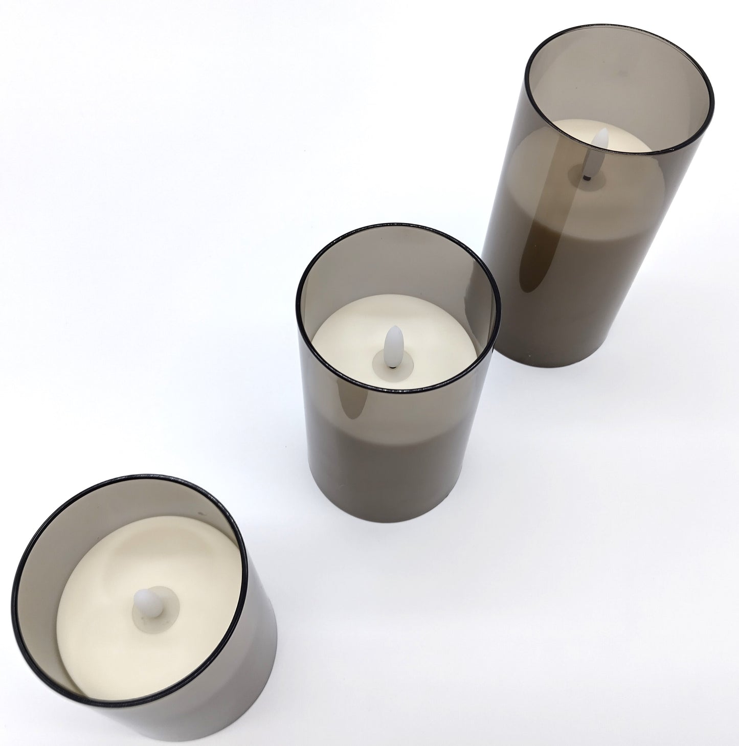 3 PK- PS Flameless Led Candle - Elegant Ambiance Without the Flame.