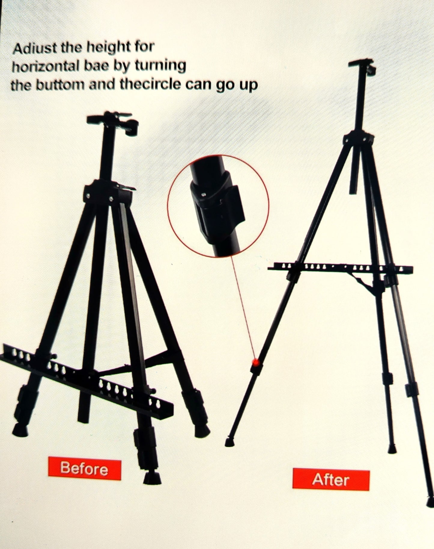 Foldable Easel Stand for Painting Canvas - Your Art, Anywhere.