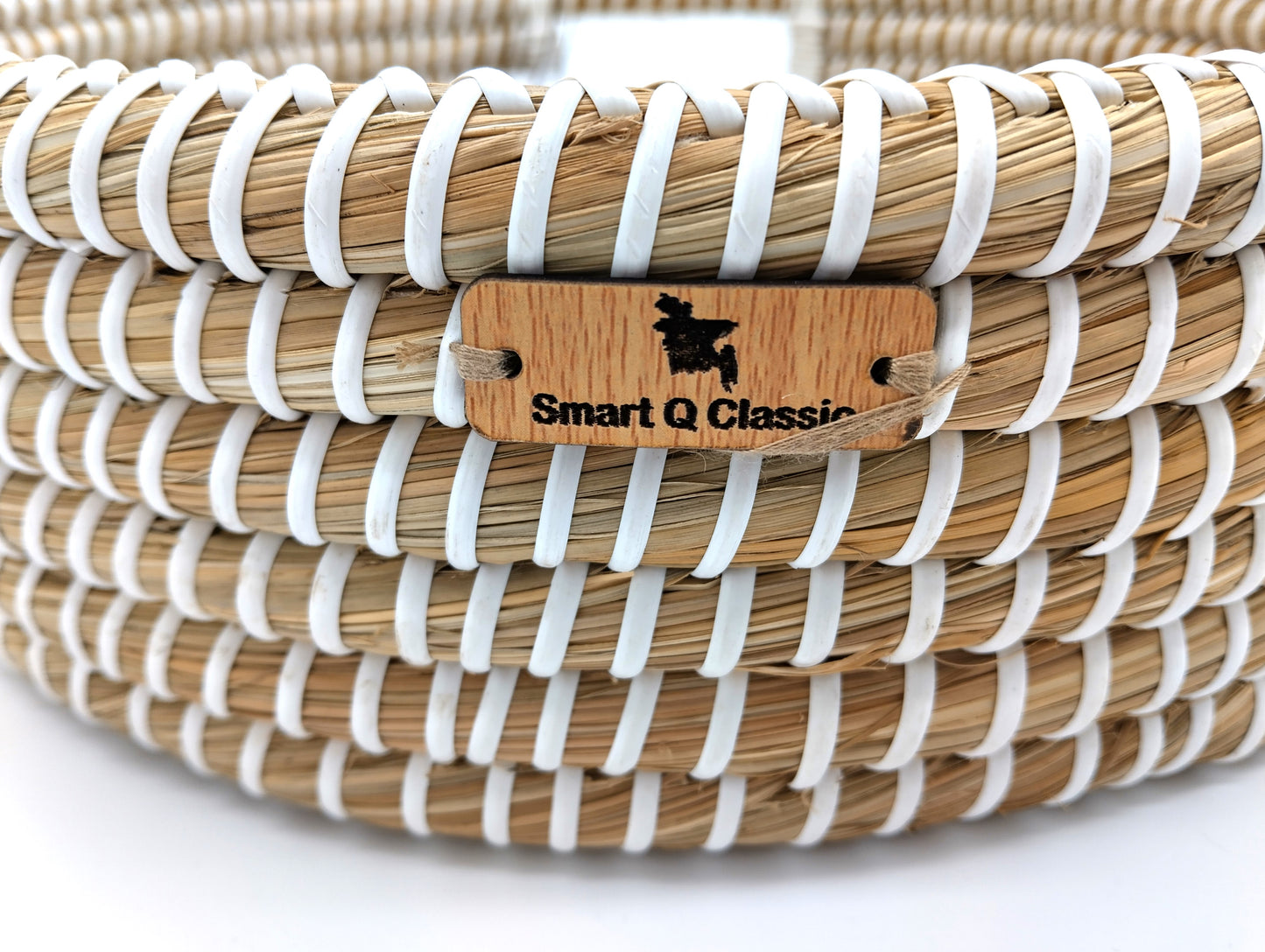 35cm Round Smart Q Classic Rattan Tray. Upgrade your home with the timeless charm of the 35cm Round Smart Q Classic Rattan Tray.