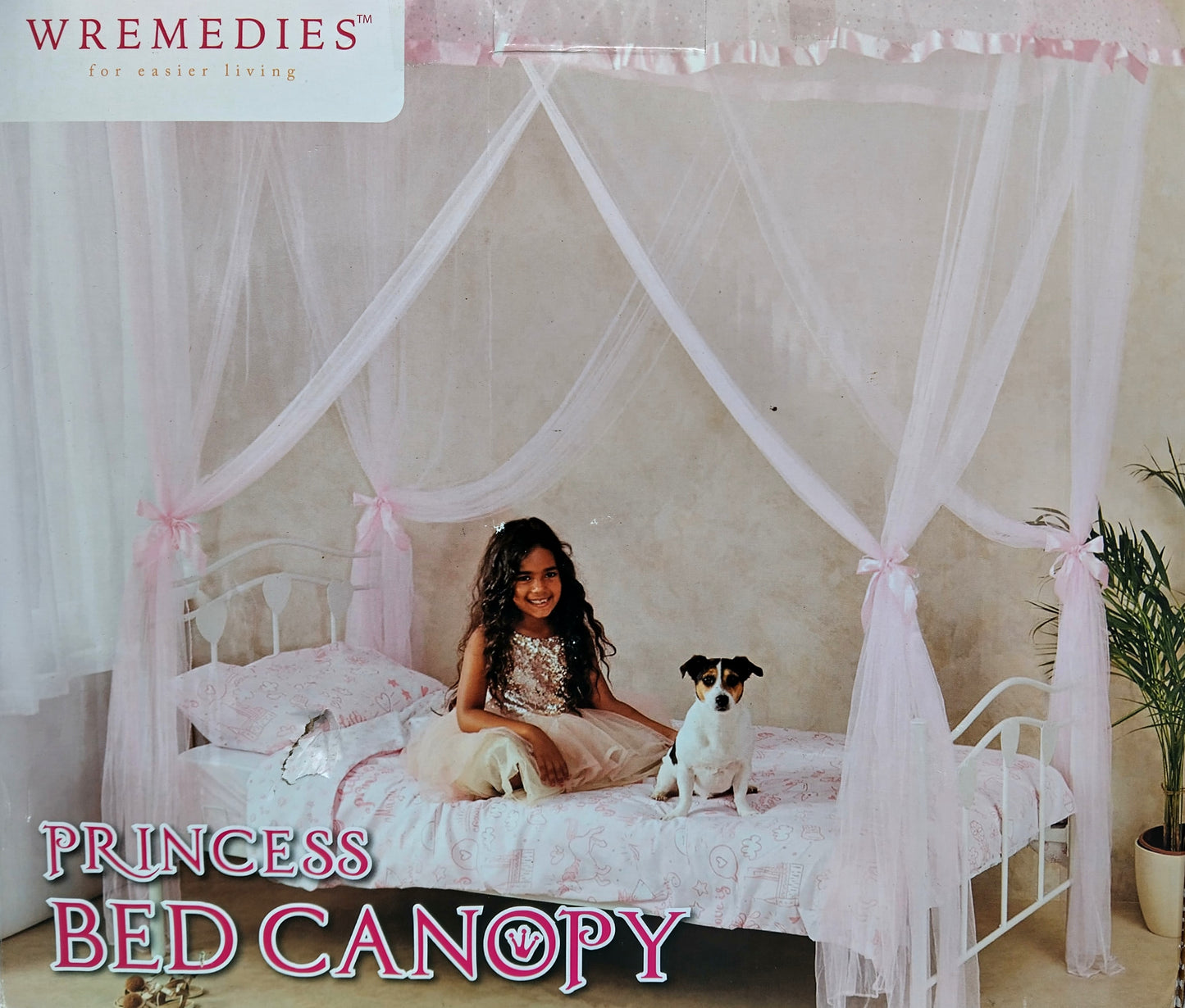 Princess Bed Canopy. Create a magical and stylish retreat for your child with the Princess Bed Canopy.