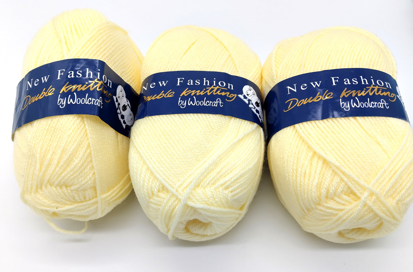 Pack of 10 Knitting Yarn. Brighten up your crafting projects with the Pack of 10 Knitting Yarn in yellow and blue.