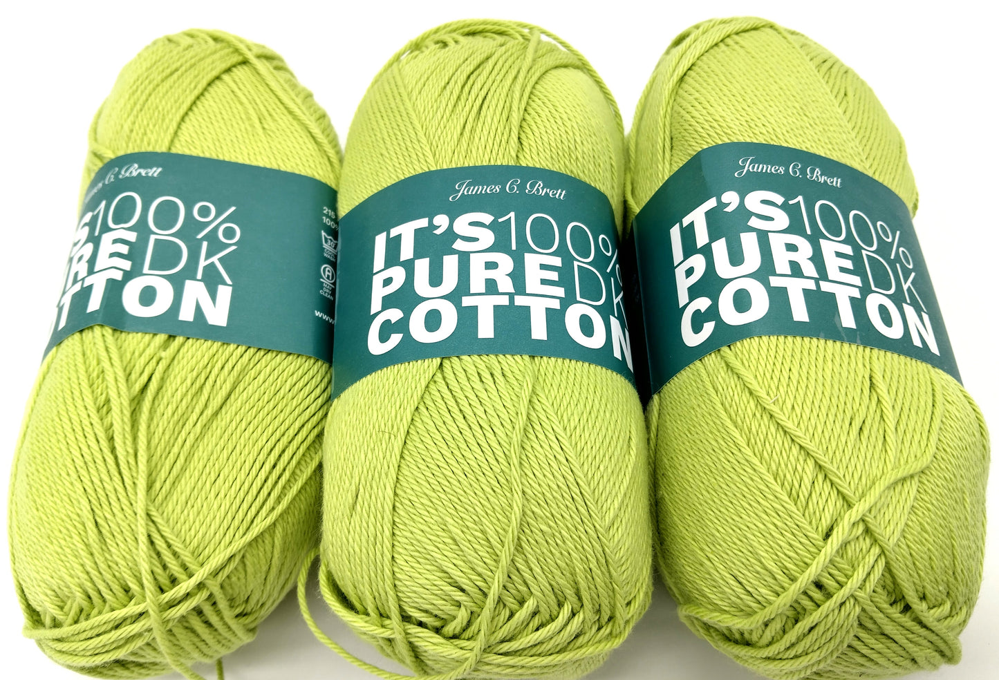 100% Pure DK Cotton 12 Balls for Knitting Yarn. Elevate your knitting projects with the natural beauty and quality of our 100% Pure DK Cotton Yarn.