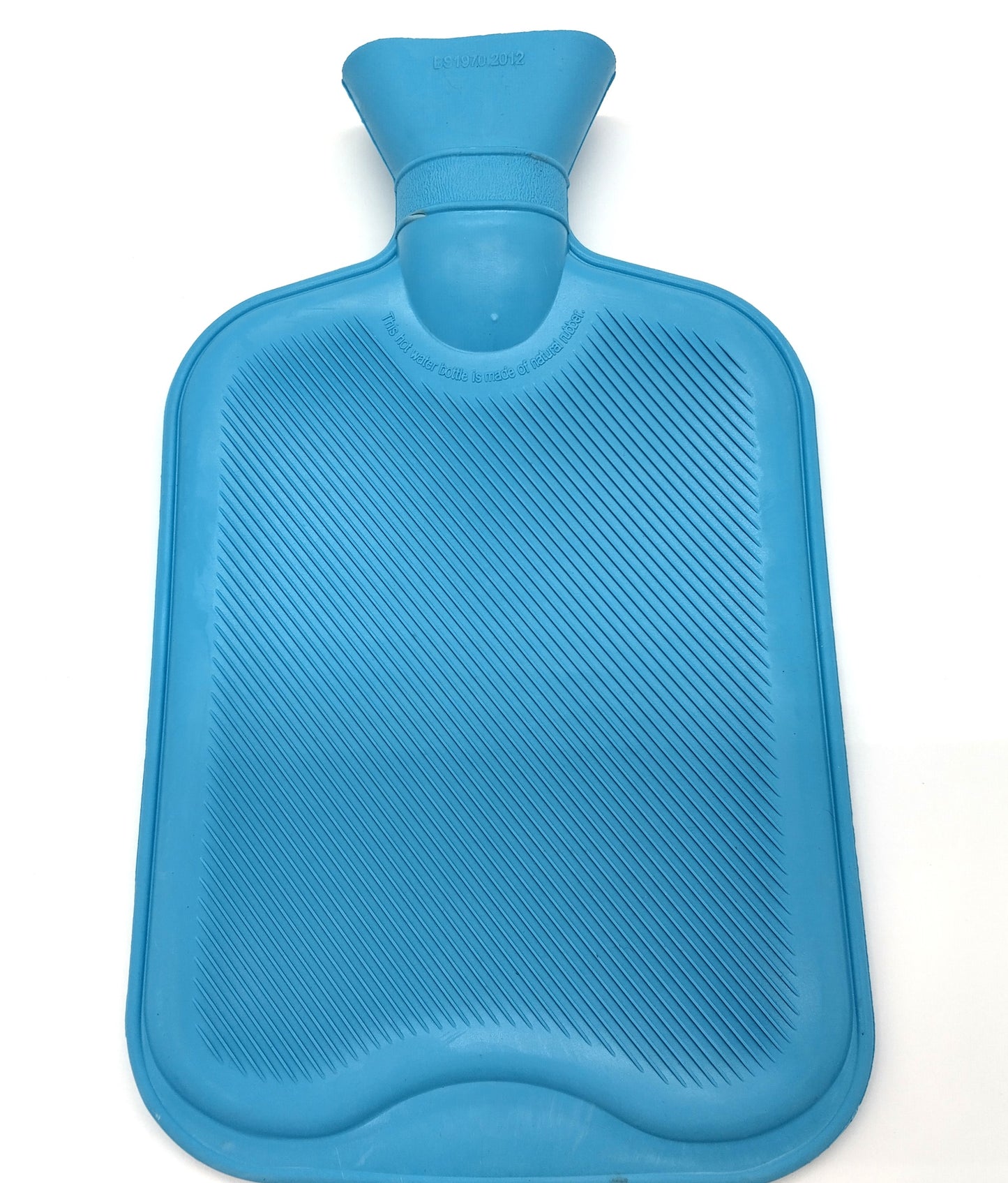 Hot Water Bottle. 2 Litre. Blue. Experience soothing warmth and comfort with a product designed for your well-being.