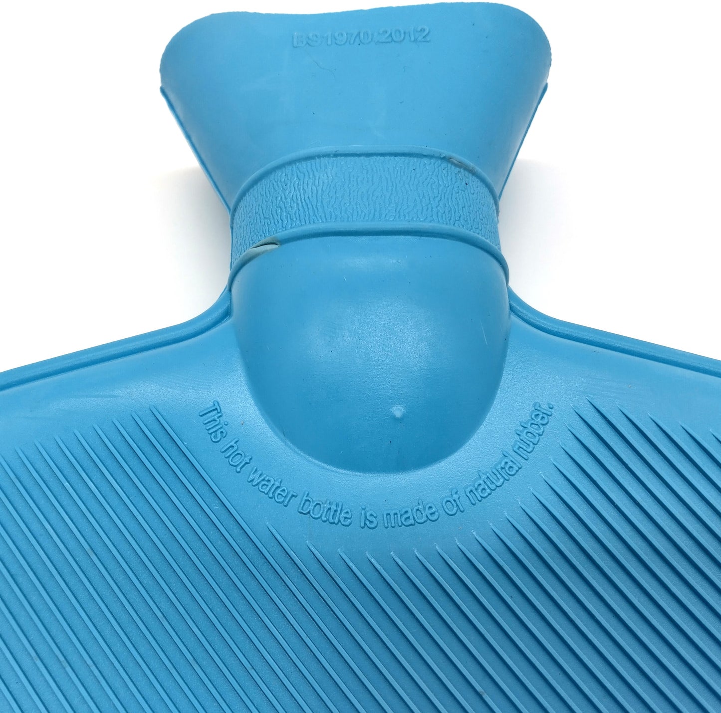 Hot Water Bottle. 2 Litre. Blue. Experience soothing warmth and comfort with a product designed for your well-being.