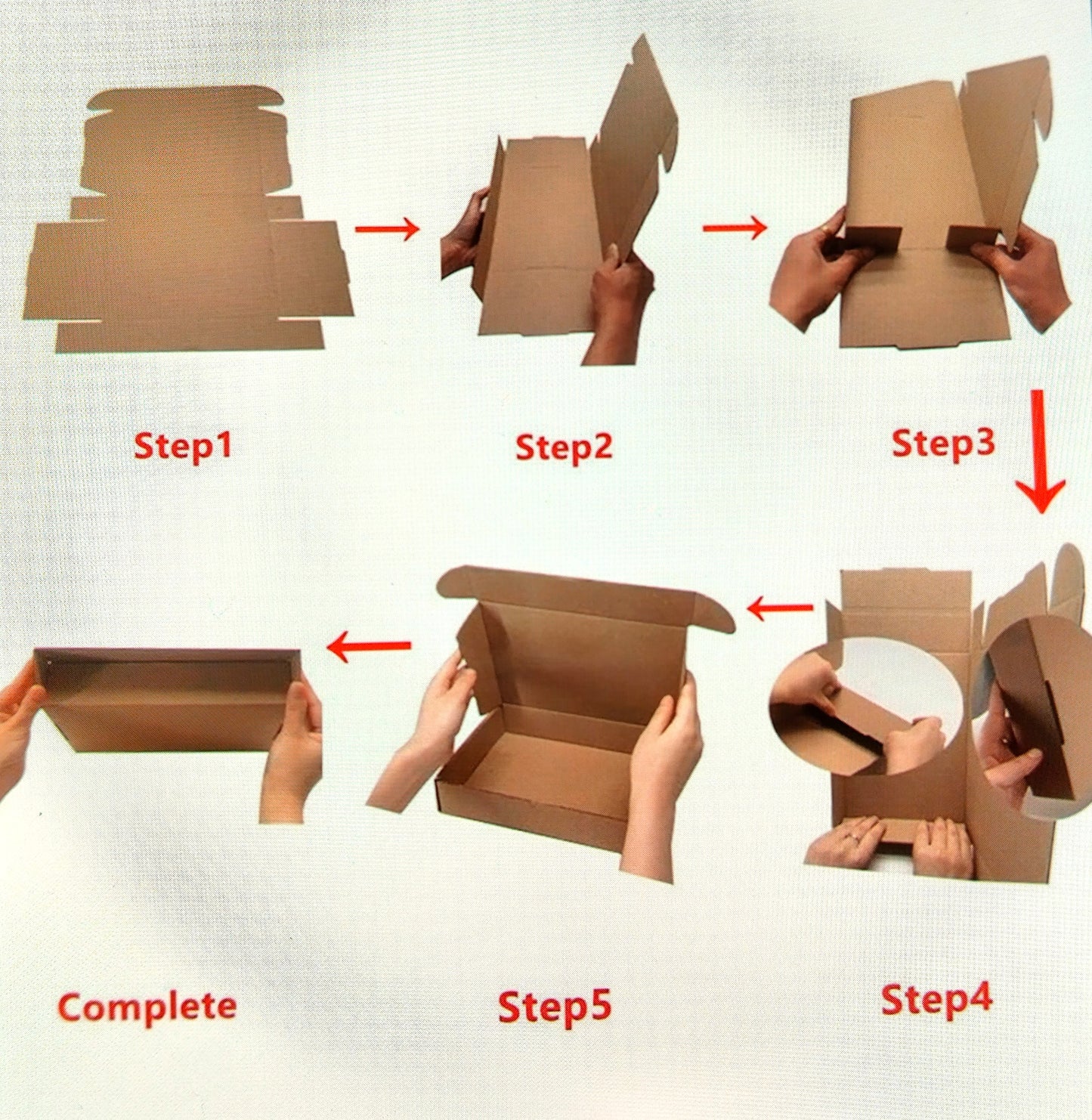 Cardboard Shipping Boxes. 20 pcs. Size 6x4x1,5inch.