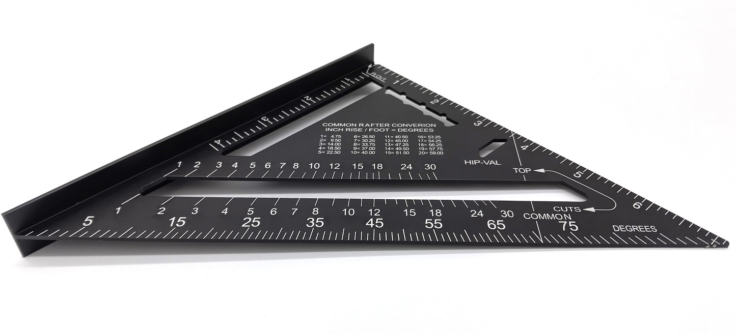 Carpenter Measuring Square 7 inch. Upgrade your woodworking tools with the 7-Inch Aluminium Alloy Carpenter Measuring Square.