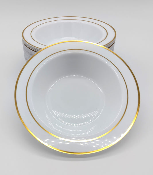 MATANA. 30 Border Plastic Bowls. 360ml. Upgrade your dining setup with MATANA 30 Border Plastic Bowls today!